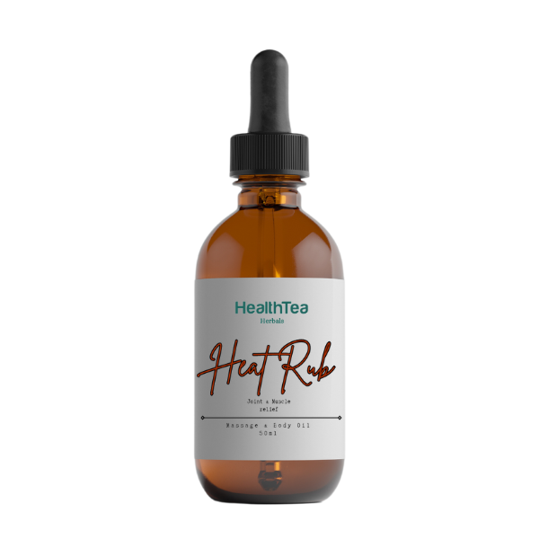 Healthtea massage oil bottle